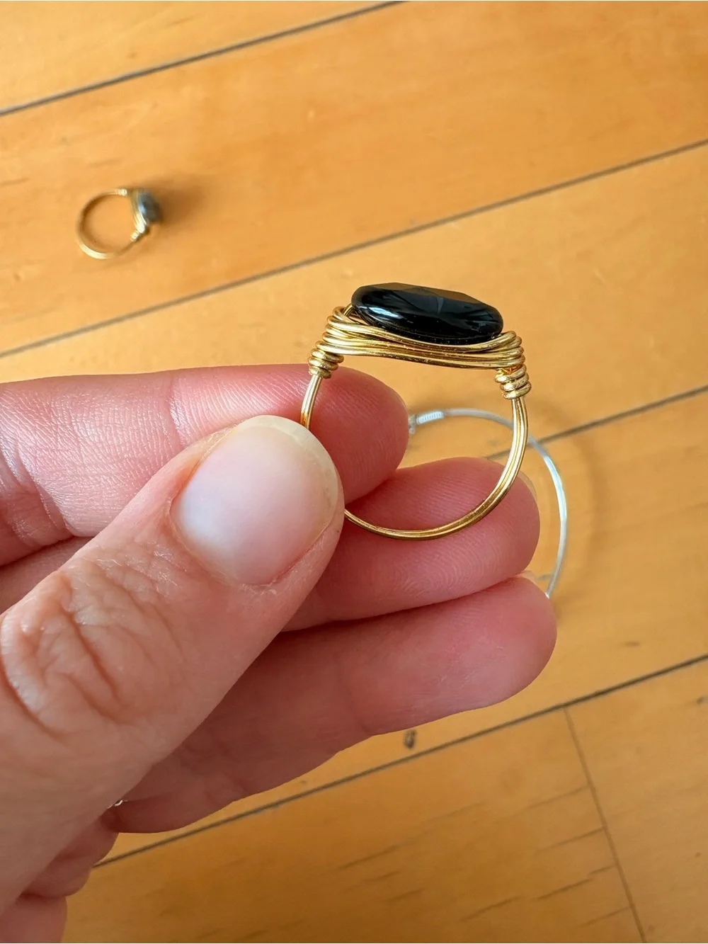 Handmade rings and bracelet bundle